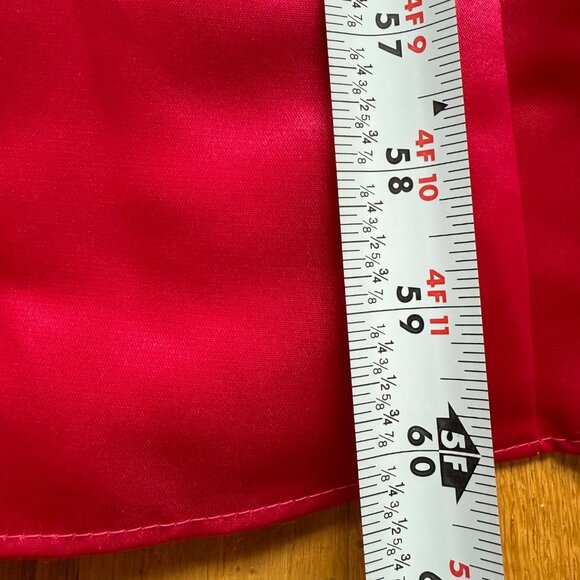 Vintage Jessica McClintock Gunne Sax Size 11/12 Fuchsia Satin Halter Y2K Gown - Picture 12 of 16